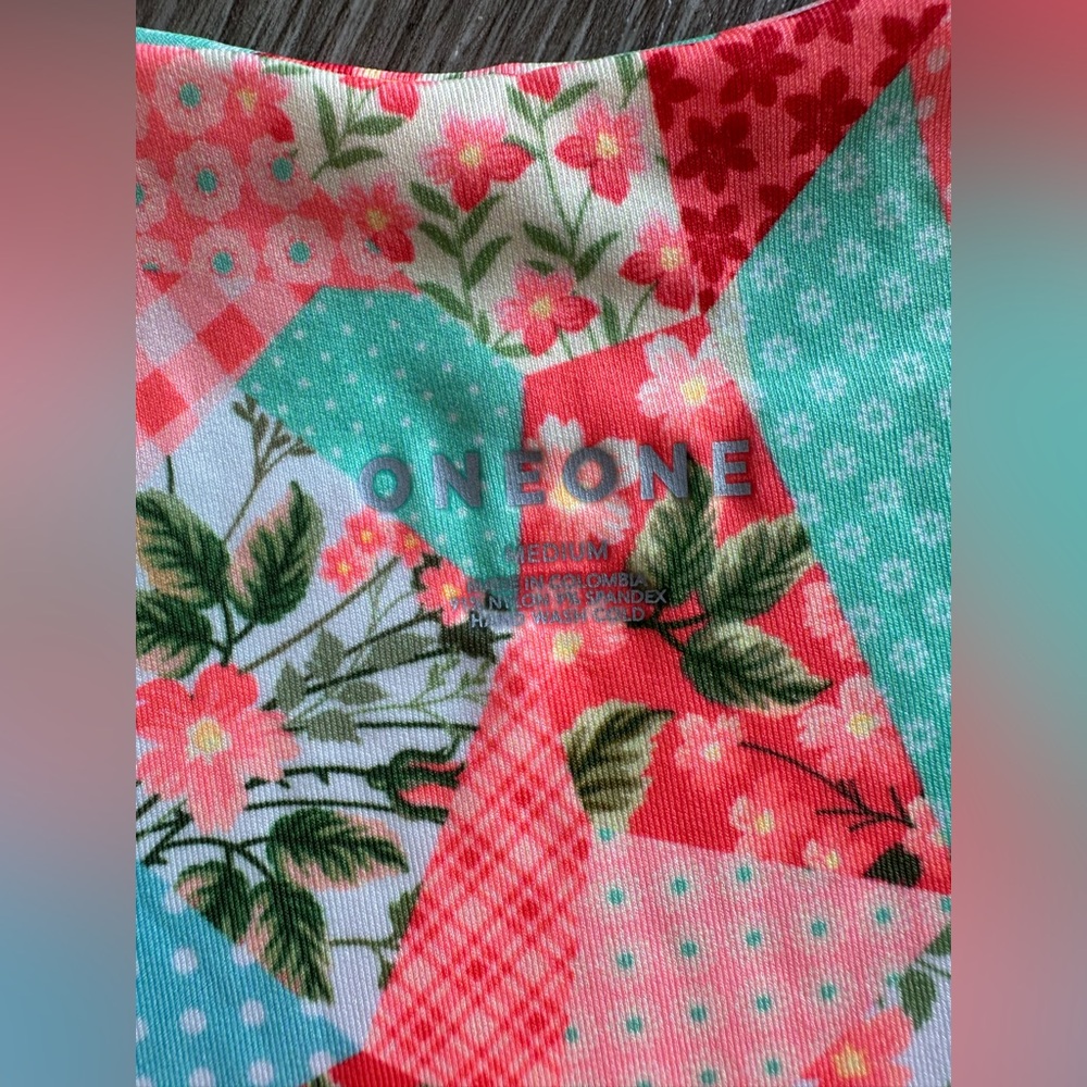 Oneone Patchwork Bikini Set - image 3